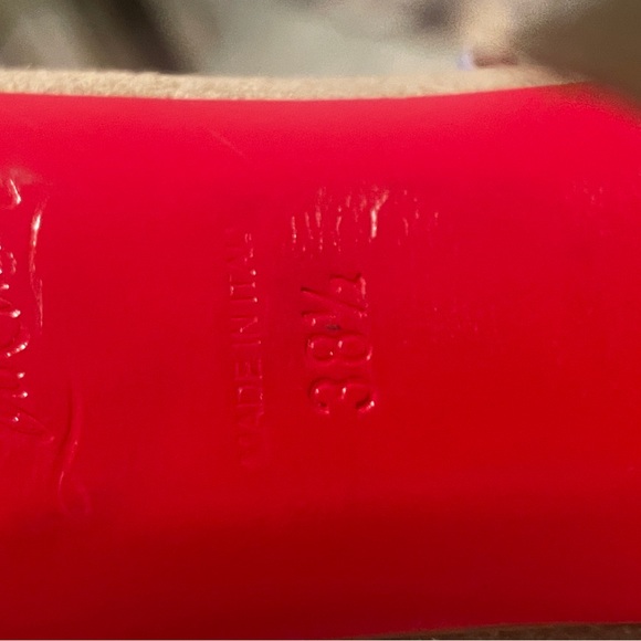 Christian Louboutin Filter 140 crystal-embellished suede pumps - Picture 4 of 16